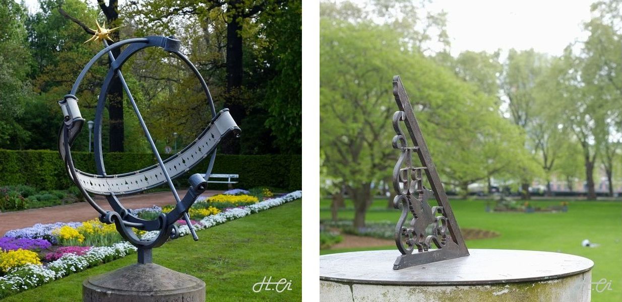 ヨーロッパの日時計