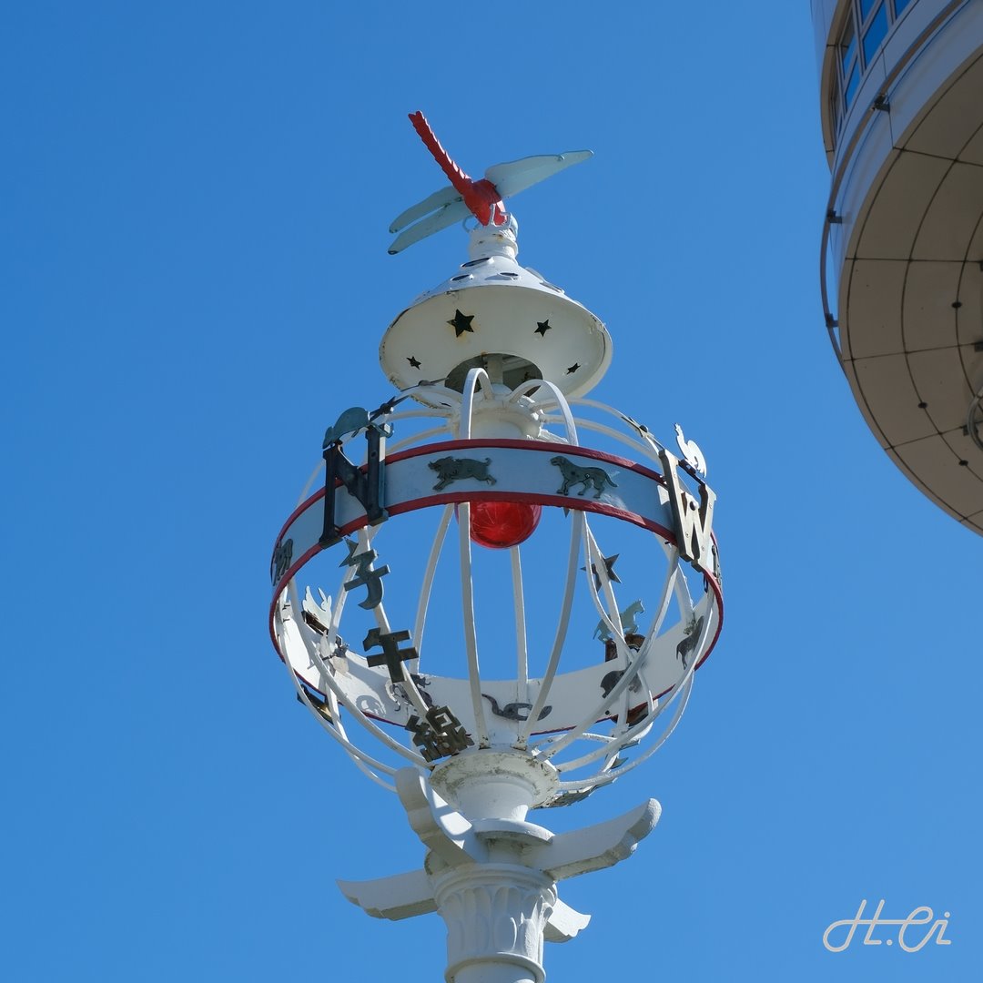 子午線標示柱（トンボの標識）