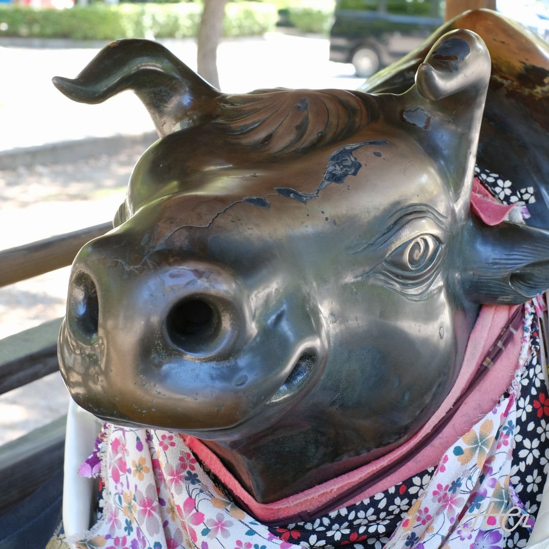 牛（北野天満宮）